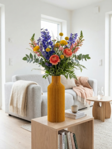 Moderne_3D_Druck_Vase_Absolute_Senfgelb_1